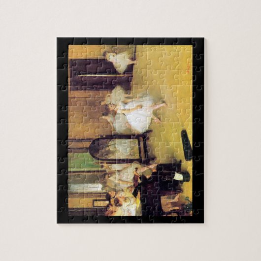 Puzzle Edgar Degas | la classe de danse (Vertical)