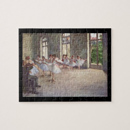 Puzzle Edgar Degas | la répétition de ballet (Horizontal)