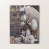 Puzzle Edgar Degas - Répétition de ballet sur scène (Vertical)