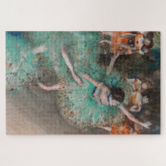 Puzzle Edgar Degas - Swaying Dancer / Danseuse en vert (Horizontal)