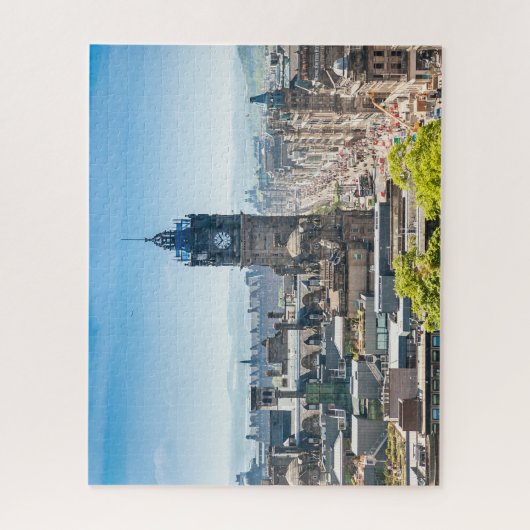 Puzzle Edimbourg, Écosse Vue ville (Vertical)