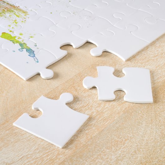 Puzzle Édimbourg Scotland Skyline (Côté)