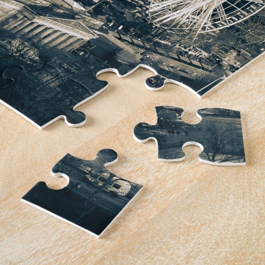 Puzzle Edimbourg vintage (Côté)