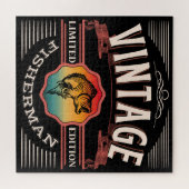 Puzzle ÉDITION LIMITÉE vintage FISHERMAN (Horizontal)