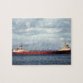 Puzzle Edmund Fitzgerald sur la rivière St. Clair (Horizontal)