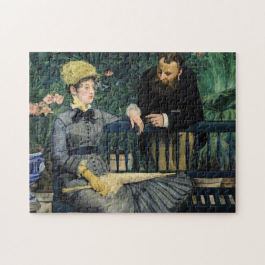 Puzzle Edouard Manet - Dans la serre (Horizontal)