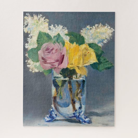 Puzzle Edouard Manet - Lilas et Roses (Vertical)