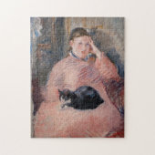 Puzzle Edouard Manet - Woman with a Cat (Vertical)