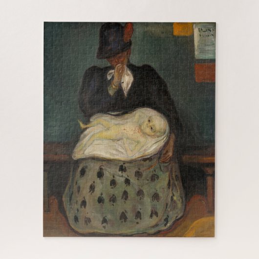 Puzzle Edvard Munch - Inheritance (Vertical)