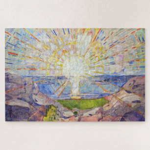 Puzzle Edvard Munch - Le Soleil 1911