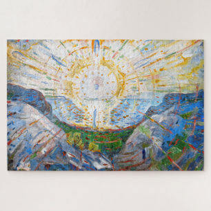 Puzzle Edvard Munch - Le Soleil 1912