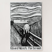 Puzzle Edvard Munch Lithograph The Scream Art 1000 Piece (Vertical)
