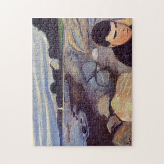Puzzle Edvard Munch - Melancholy (Vertical)