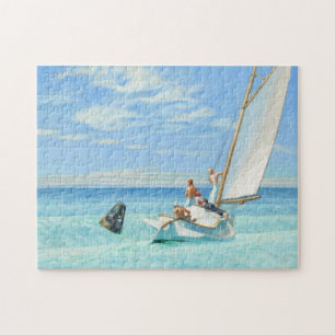 Puzzle Edward Hopper, Soudure au sol