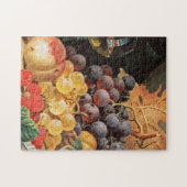 Puzzle Edward Ladell - Un panier de raisins, framboises (Horizontal)