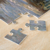Puzzle Effet de neige chez Limetz par Claude Monet (Côté)