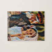 Puzzle Effet de peinture mariage Harry & Meghan (Horizontal)