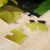 Puzzle Effet Orton des fleurs de Primrose jaune (Côté)