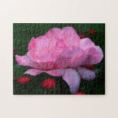 Puzzle Effet Orton rose céleste (Horizontal)