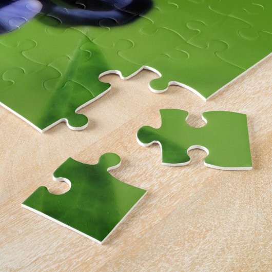 Puzzle Effet Orton simple Lupine Bleue (Côté)