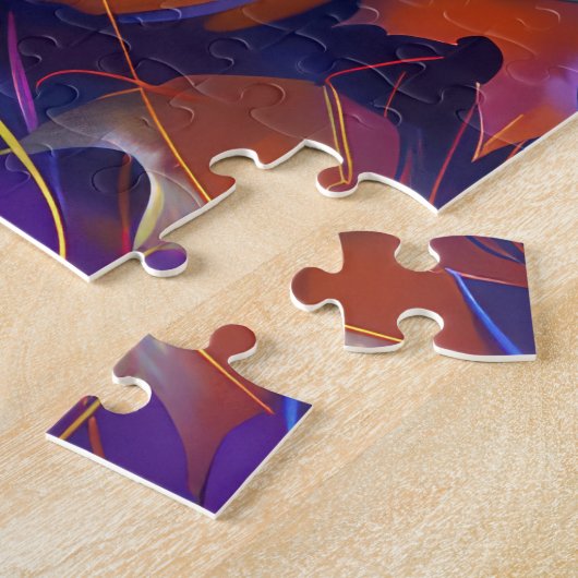 Puzzle Éffrayant Dachshund Chien Halloween sorcière et Ci (Côté)