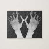 Puzzle Effrayant monstre effrayé mains (Horizontal)