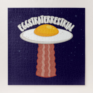 Puzzle Eggstraterrestrial Avec Texte