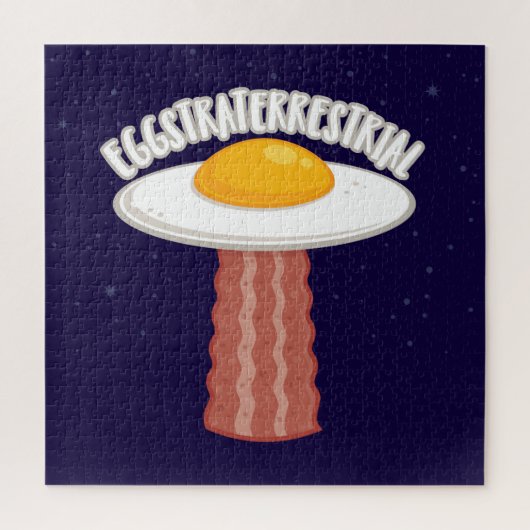 Puzzle Eggstraterrestrial Avec Texte (Vertical)