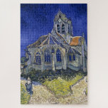 Puzzle Église à Auvers par Van Gogh Peinture Art<br><div class="desc">L'église d'Auvers-sur-Oise,  vue du Chevet par Vincent van Gogh</div>