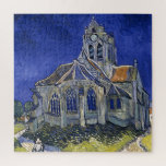 Puzzle Église à Auvers par Van Gogh Peinture Art<br><div class="desc">L'église d'Auvers-sur-Oise,  vue du Chevet par Vincent van Gogh</div>