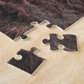 Puzzle Église abandonnée dans un champ avec clôture (Côté)