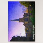 Puzzle Église De Godalming D'Angleterre Le Matin (Vertical)