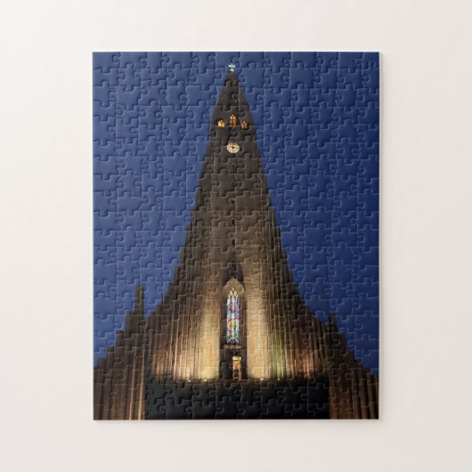 Puzzle Église de Hallgrímskirkja Islande (Vertical)