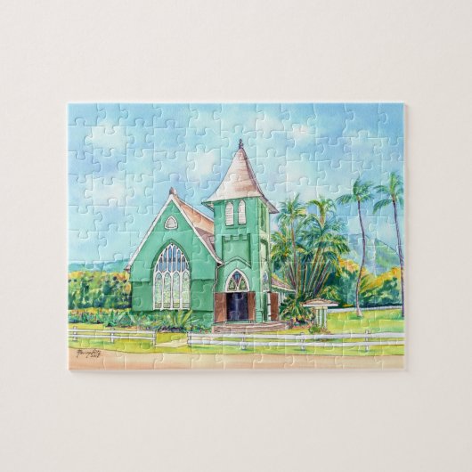 Puzzle Église de Wai'oli Hui'ia Hanalei (Horizontal)