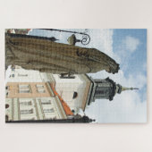 Puzzle Église et statue de Varsovie, Pologne 1014-pc (Horizontal)