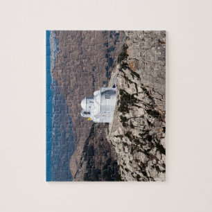 Puzzle Église isolée en montagnes grecques
