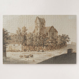 Puzzle Église Lyngby (1795) - Caspar David Friedrich