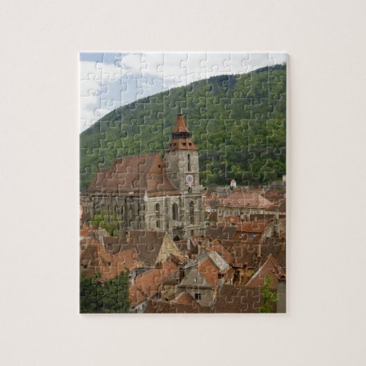 Puzzle Église noire (Biserica Neagra) Brasov, Roumanie (Vertical)
