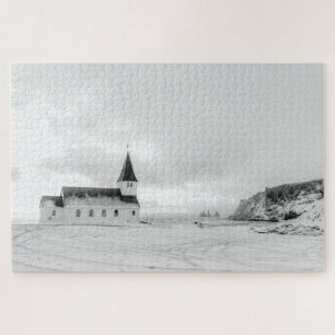 Puzzle Eglise serene Vík i Myrdal