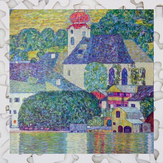 Puzzle Eglise St Wolfgang par Gustav Klimt, Art Victorien