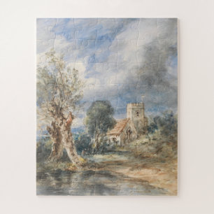 Puzzle Église Stoke Poges (1834) John Constable
