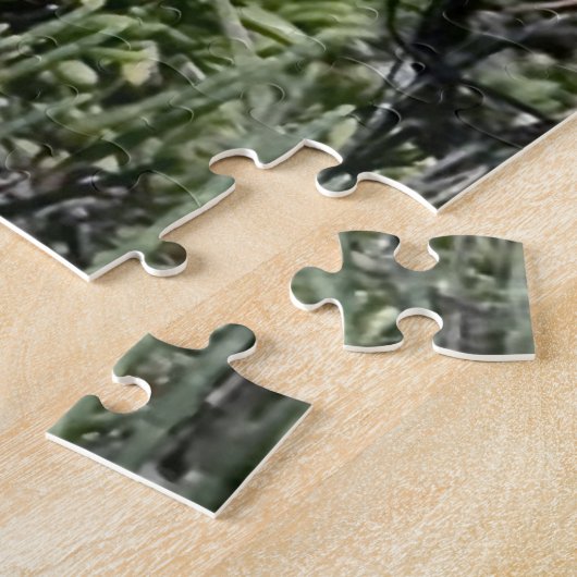 Puzzle Egret neigeux (Côté)