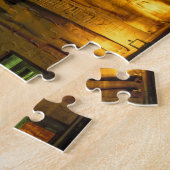 Puzzle Égypte, Abu Simbel, Façade éclairée du petit (Côté)