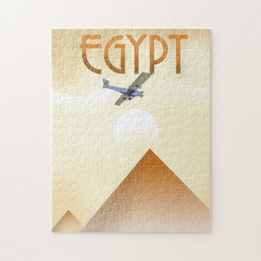 Puzzle Egypte affiche de style Vintage (Vertical)