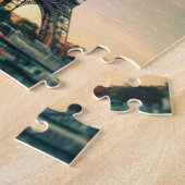 Puzzle Eiffel tour lancer oreiller (Côté)