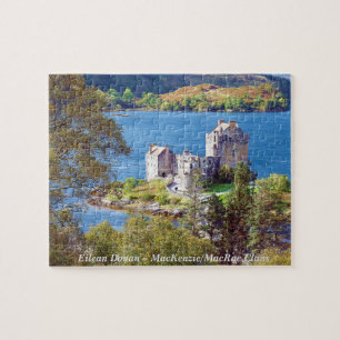 Puzzle Eilean Donan en Écosse - MacKenzie/MacRae Clans