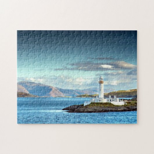 Puzzle Eilean Musdile Lighthouse Scotland Pittoresque Vie (Horizontal)
