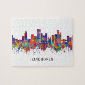 Puzzle Eindhoven Pays-Bas Skyline (Horizontal)