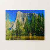 Puzzle El Capitan Merced River Yosemite. (Horizontal)