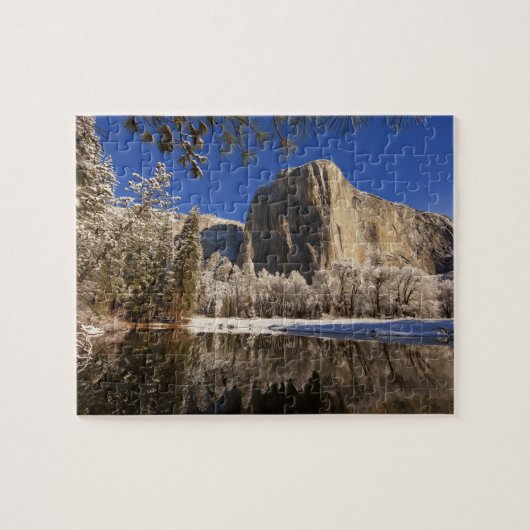 Puzzle El Capitan se reflète dans la rivière Merced en (Horizontal)